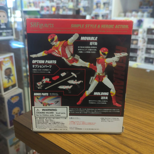 BANDAI Power Rangers Super Chojin Sentai Jetman S.H.Figuarts RED HAWK From Japan FRENLY BRICKS - Open 7 Days