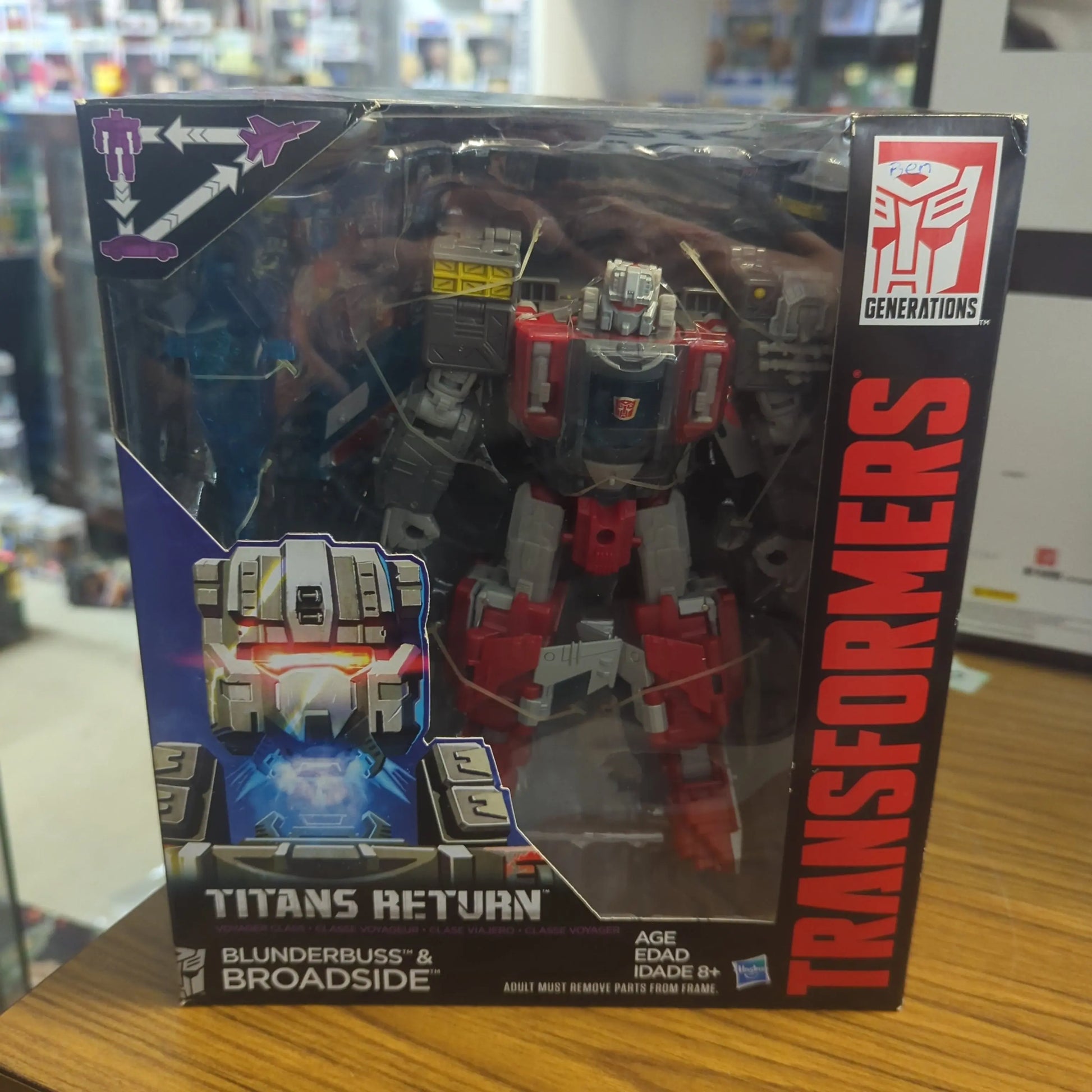 Transformers Titans Return MIB Blunderbuss and Broadside 2016 FRENLY BRICKS - Open 7 Days