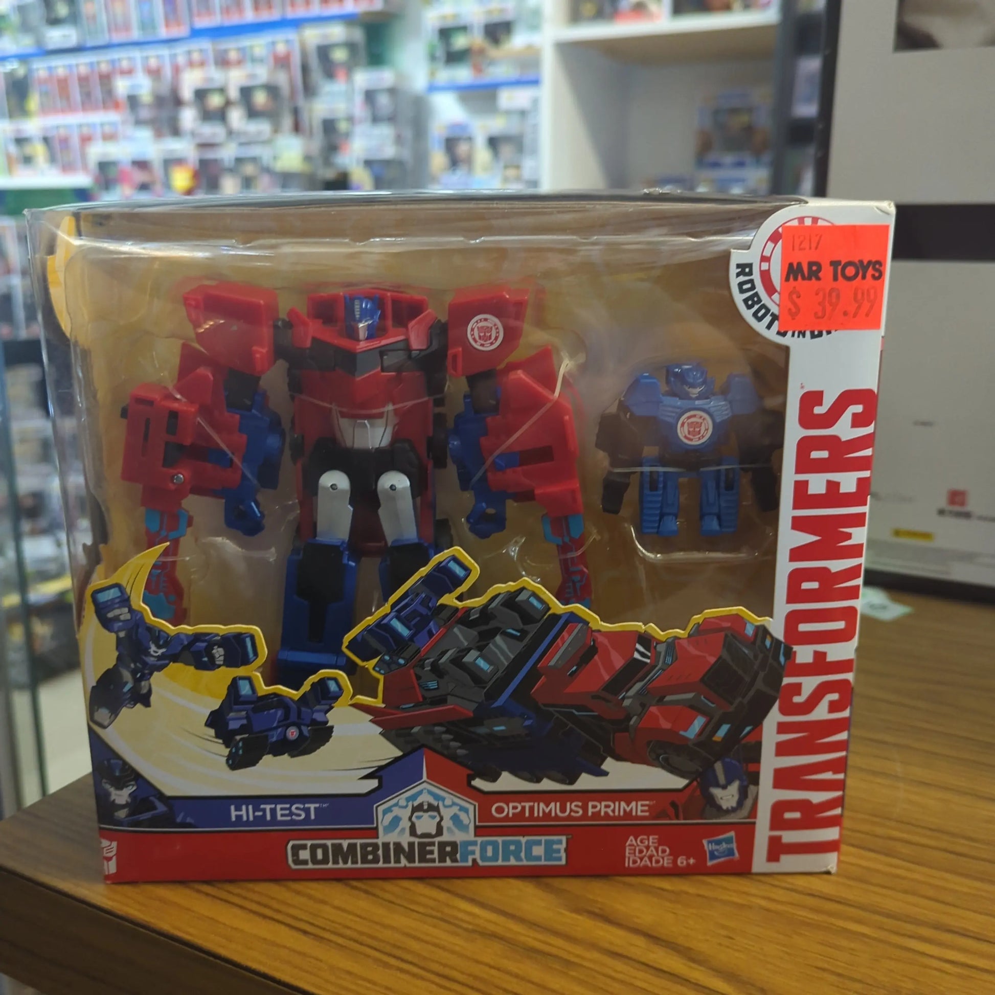 Transformers Robots in Disguise HI-Test & Optimus Prime Figure 2018 FRENLY BRICKS - Open 7 Days