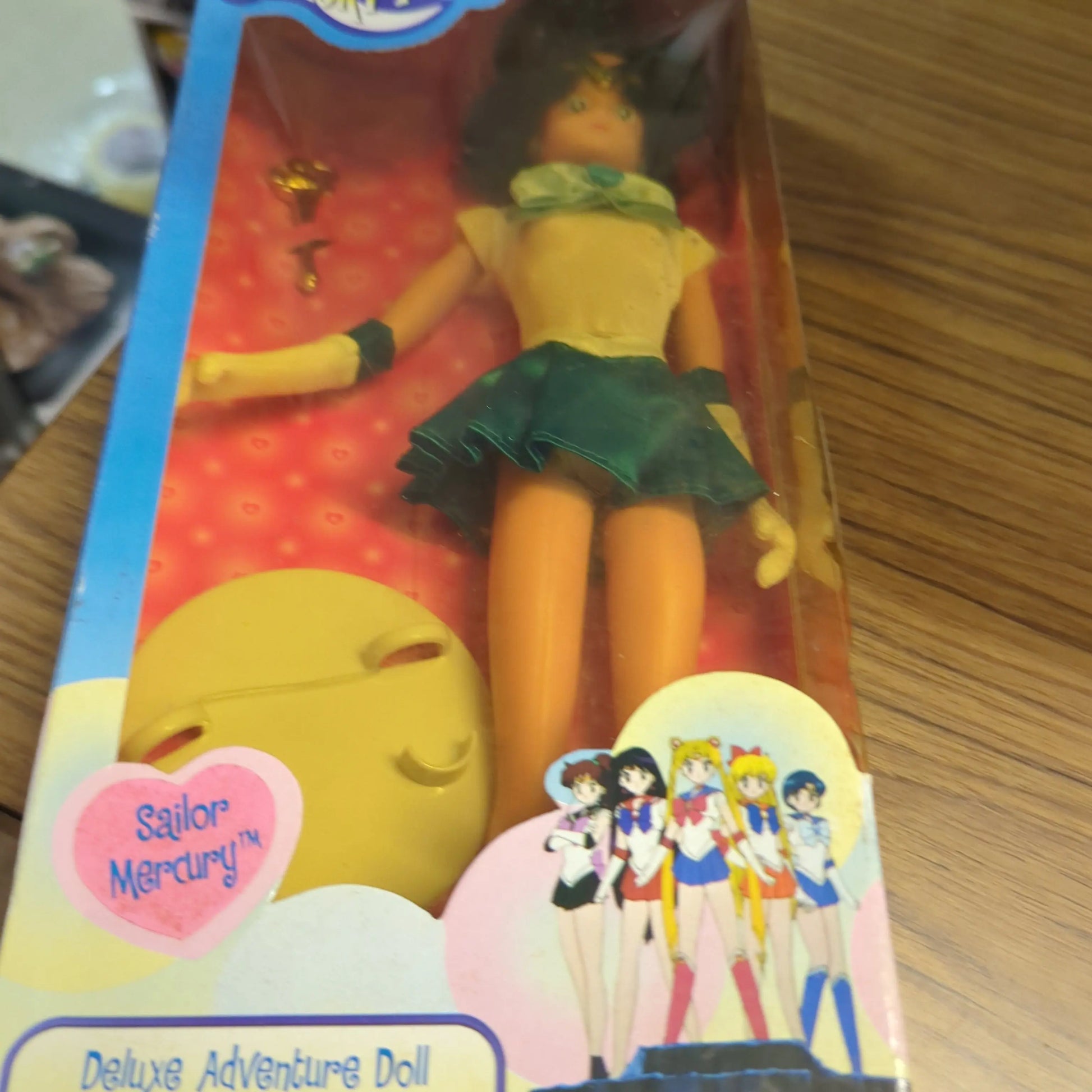 Sailor Moon 11.5" Sailor Mercury Deluxe Adventure Doll w/Wand & Stand FRENLY BRICKS - Open 7 Days