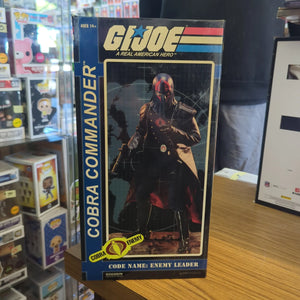 1/6 Cobra Commander - Sideshow 2614 - 2008 SDCC LIMITED - G.I. Joe NEW Sealed FRENLY BRICKS - Open 7 Days