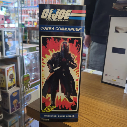 1/6 Cobra Commander - Sideshow 2614 - 2008 SDCC LIMITED - G.I. Joe NEW Sealed FRENLY BRICKS - Open 7 Days