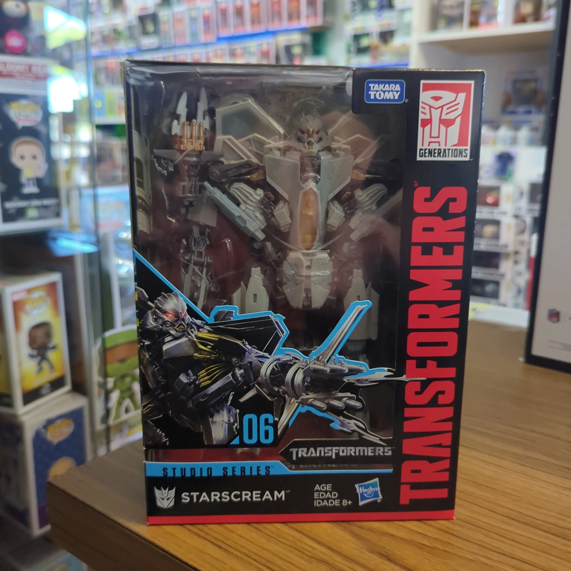 Hasbro Transformers Studio Series STARSCREAM #06 SS06 Voyager Class Movie Figure FRENLY BRICKS - Open 7 Days