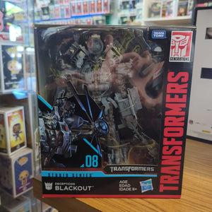 Transformers Studio Series 08 Leader Class Movie 1 Decepticon Blackout Action FRENLY BRICKS - Open 7 Days