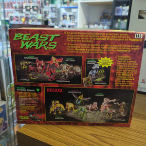 KENNER 1996 BEAST WARS BIOCOMBAT Transformers Maximal OPTIMUS PRIMAL Black Jack FRENLY BRICKS - Open 7 Days