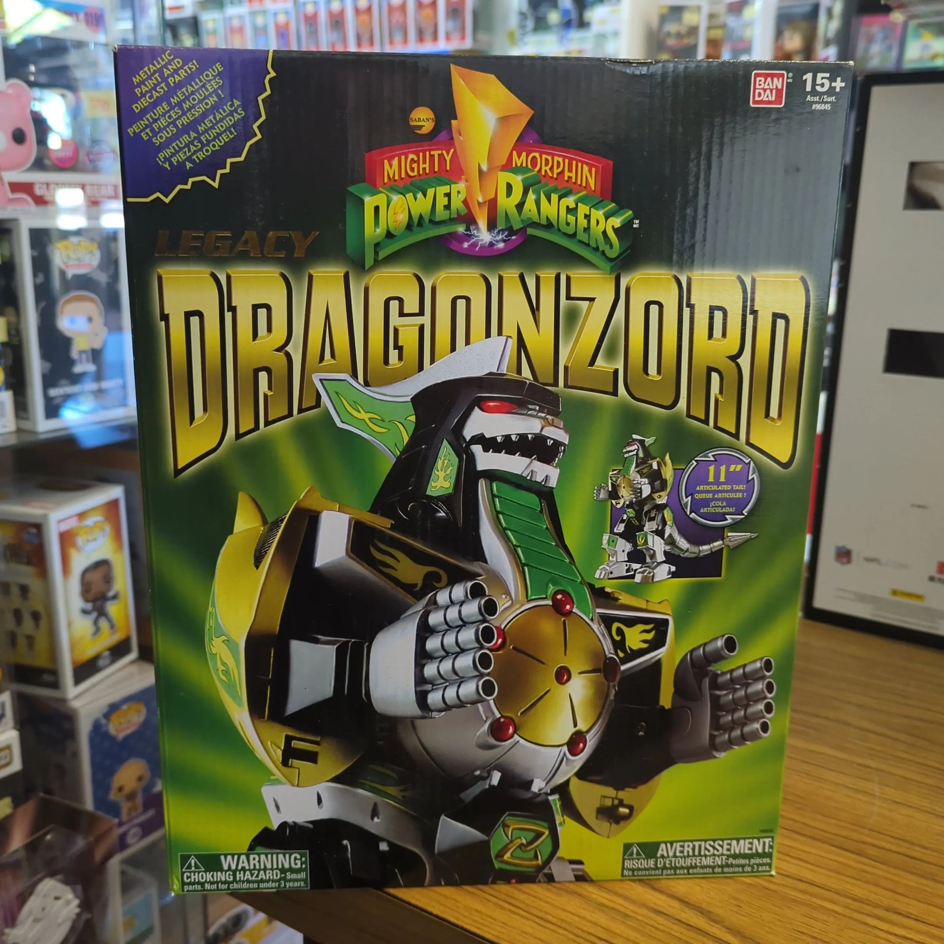 Power Rangers LEGACY DRAGONZORD 11" Figure Toy Bandai 2017 Complete FRENLY BRICKS - Open 7 Days