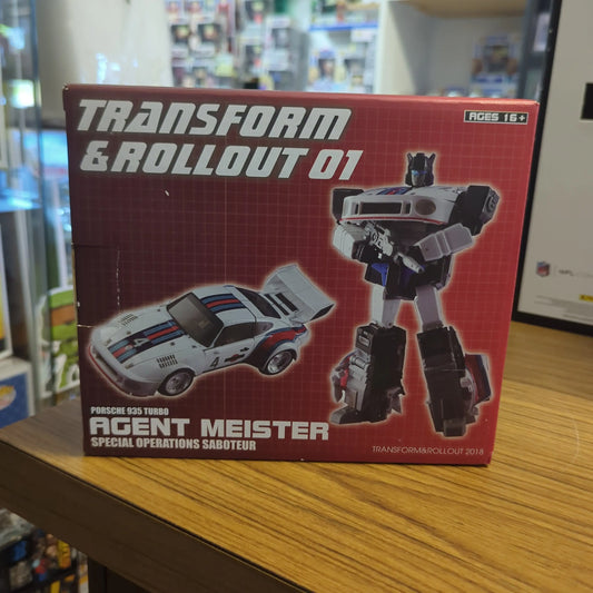 Transform and Rollout TR-01 Agent Meister Jazz G1 MPReprint Figure In stock FRENLY BRICKS - Open 7 Days