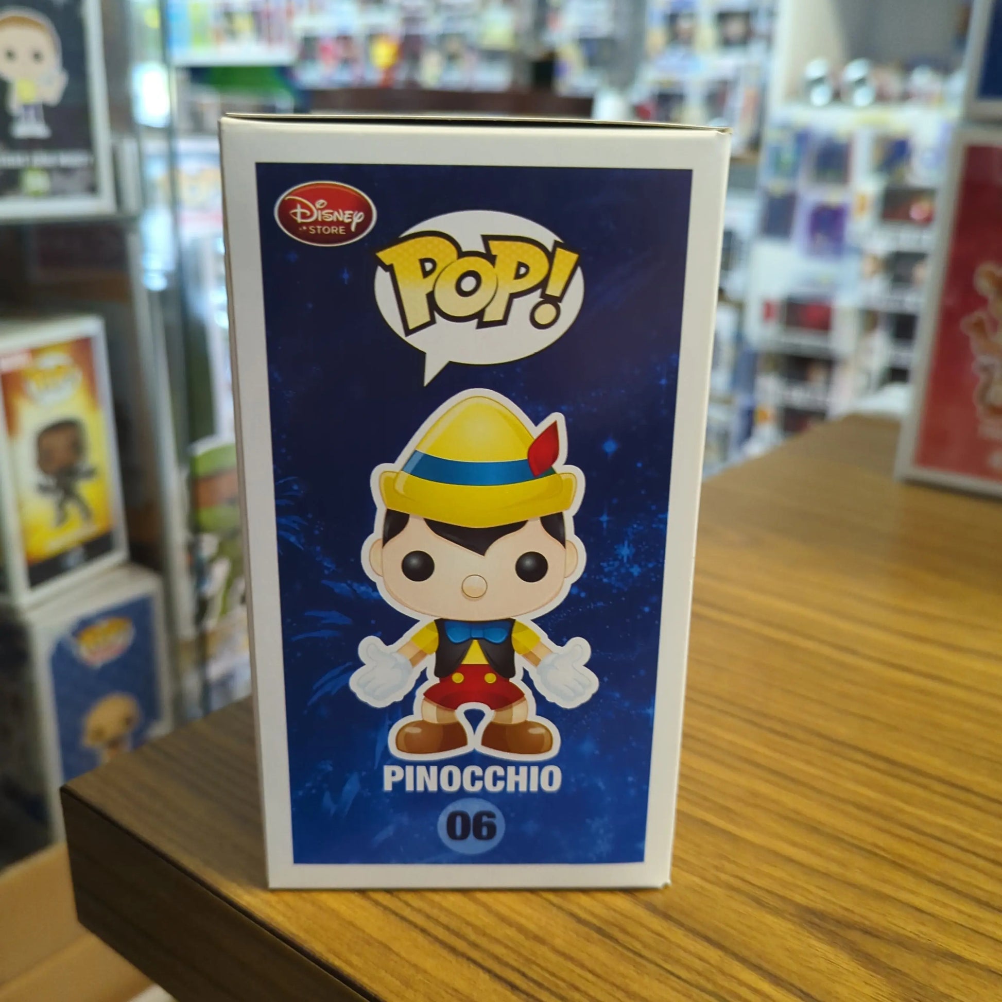 Funko POP #06 Pinocchio - Disney - Disney Store Exclusive FRENLY BRICKS - Open 7 Days