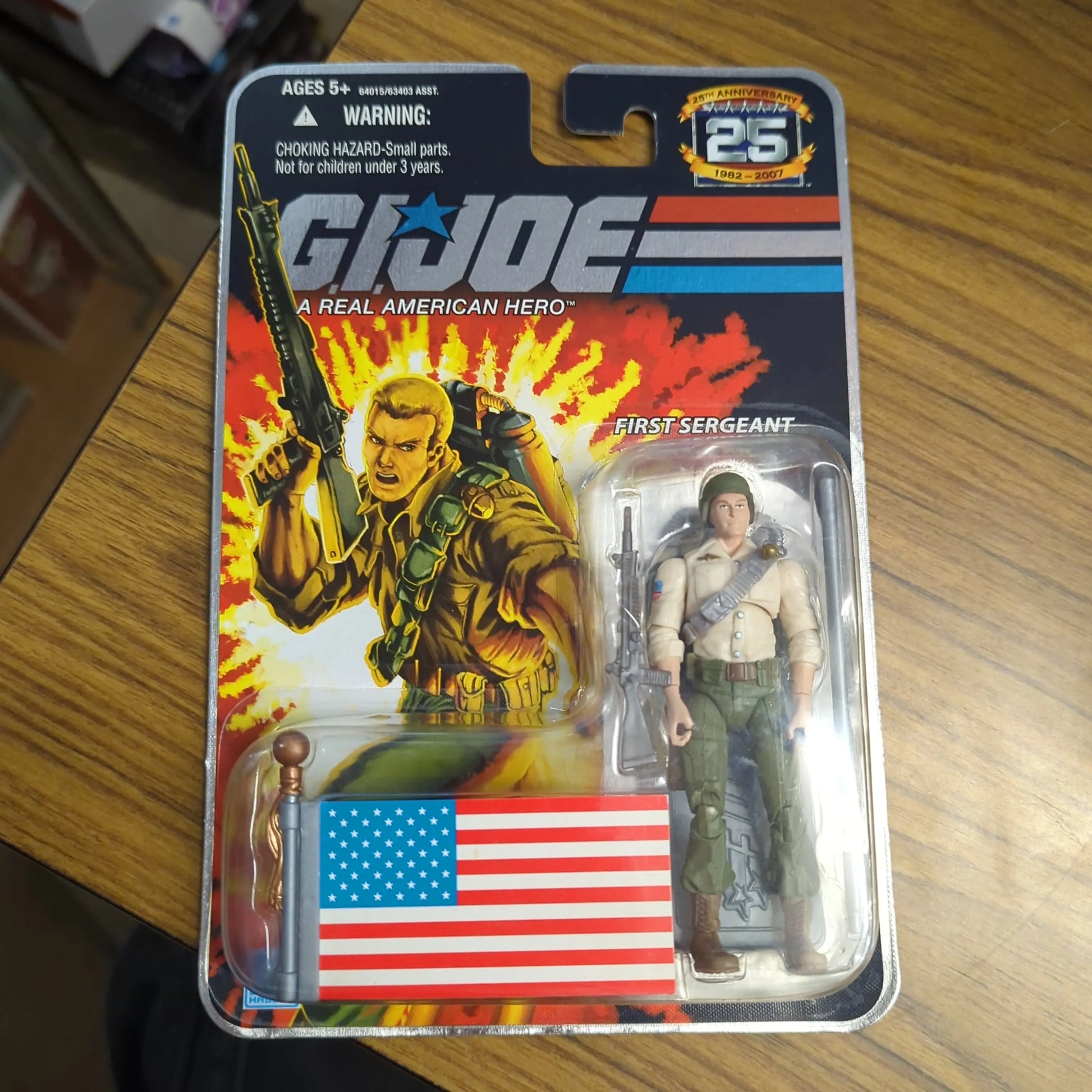 GI Joe Cartoon Series Duke First Sergeant (2007) Hasbro 3.75 Inch Action Figure FRENLY BRICKS - Open 7 Days