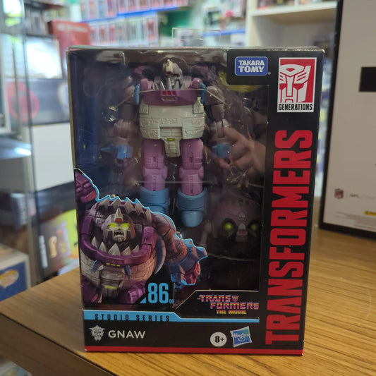Hasbro Studio Series 86-08 Deluxe Transformers: The Movie GNAW Action Figure FRENLY BRICKS - Open 7 Days