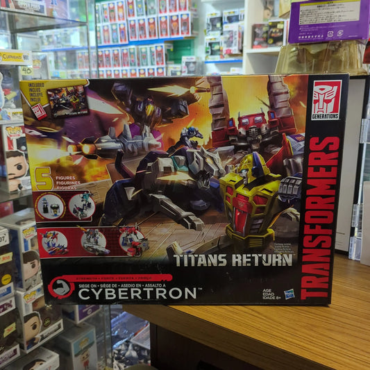 Transformers Titans Return Siege On Cybertron Complete Opened Set Generations FRENLY BRICKS - Open 7 Days
