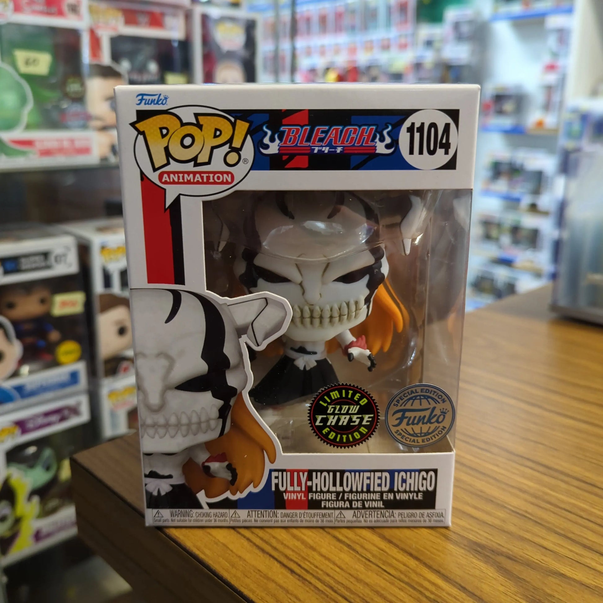 Funko Pop! Vinyl: Bleach - Fully-Hollowfied Ichigo (Chase) (Glows in the Dark) FRENLY BRICKS - Open 7 Days