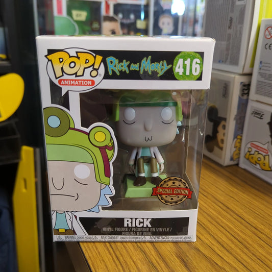 Rick and Morty - RICK Blips And Chitz EXCLUSIVE FUNKO Pop Vinyl Figure FRENLY BRICKS - Open 7 Days