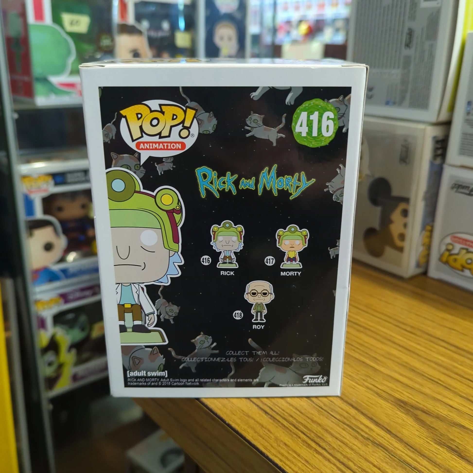 Rick and Morty - RICK Blips And Chitz EXCLUSIVE FUNKO Pop Vinyl Figure FRENLY BRICKS - Open 7 Days