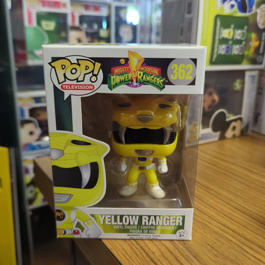 Yellow Ranger 362 ~ Mighty Morphin Power Rangers ~ Funko Pop Vinyl FRENLY BRICKS - Open 7 Days