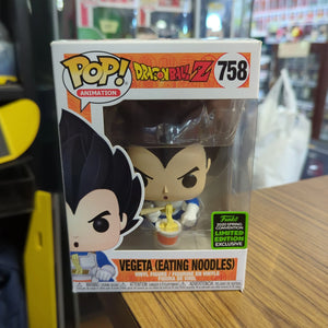 Vegeta (Eating Noodles) #758 - DRAGON BALL Z - Funko Pop! Animation FRENLY BRICKS - Open 7 Days