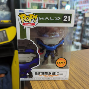 POP! Vinyl Halo Infinite - CHASE EDITION Spartan Mark V [B] with Energy Sword FRENLY BRICKS - Open 7 Days