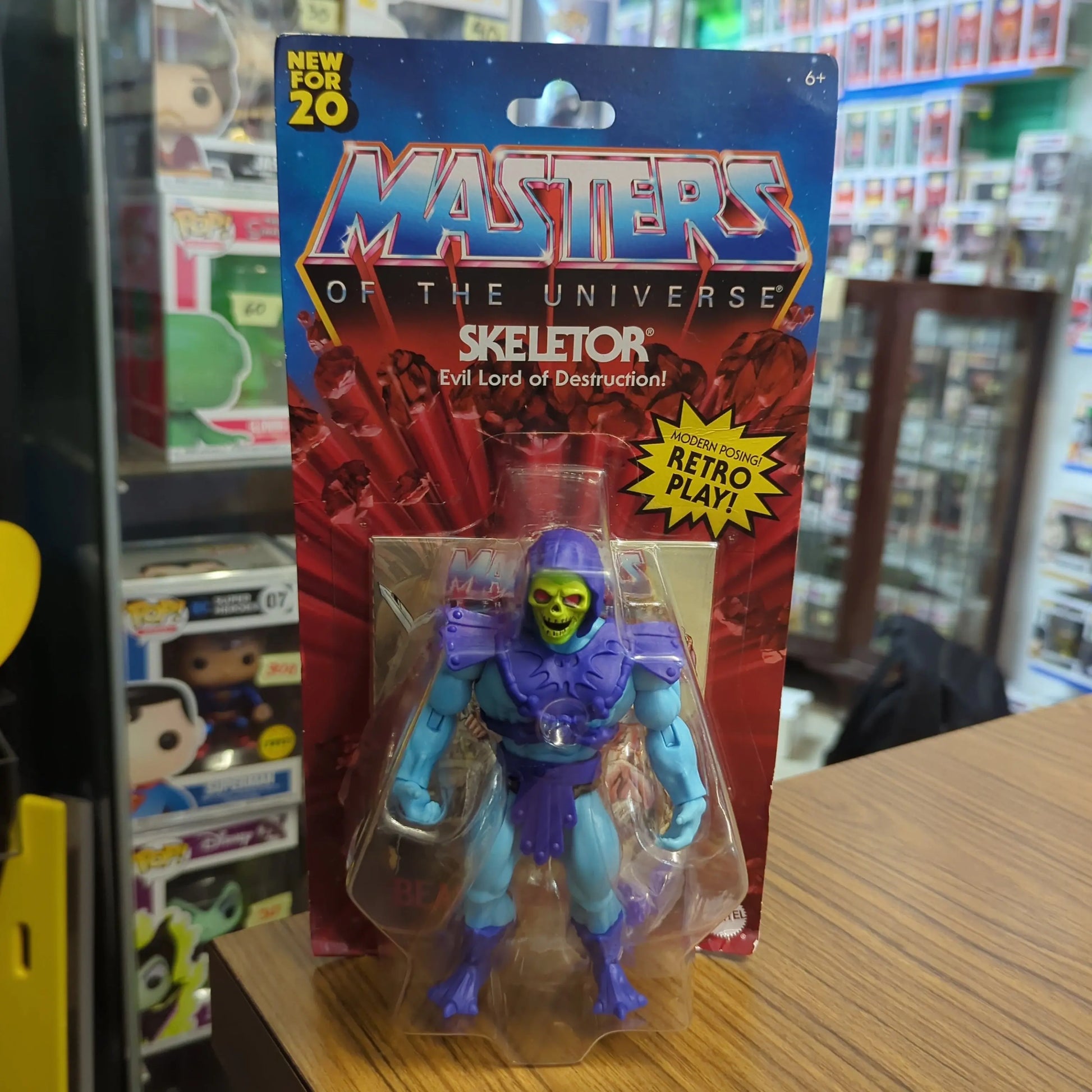 Masters of the Universe Origins Skeletor Action Figure FRENLY BRICKS - Open 7 Days