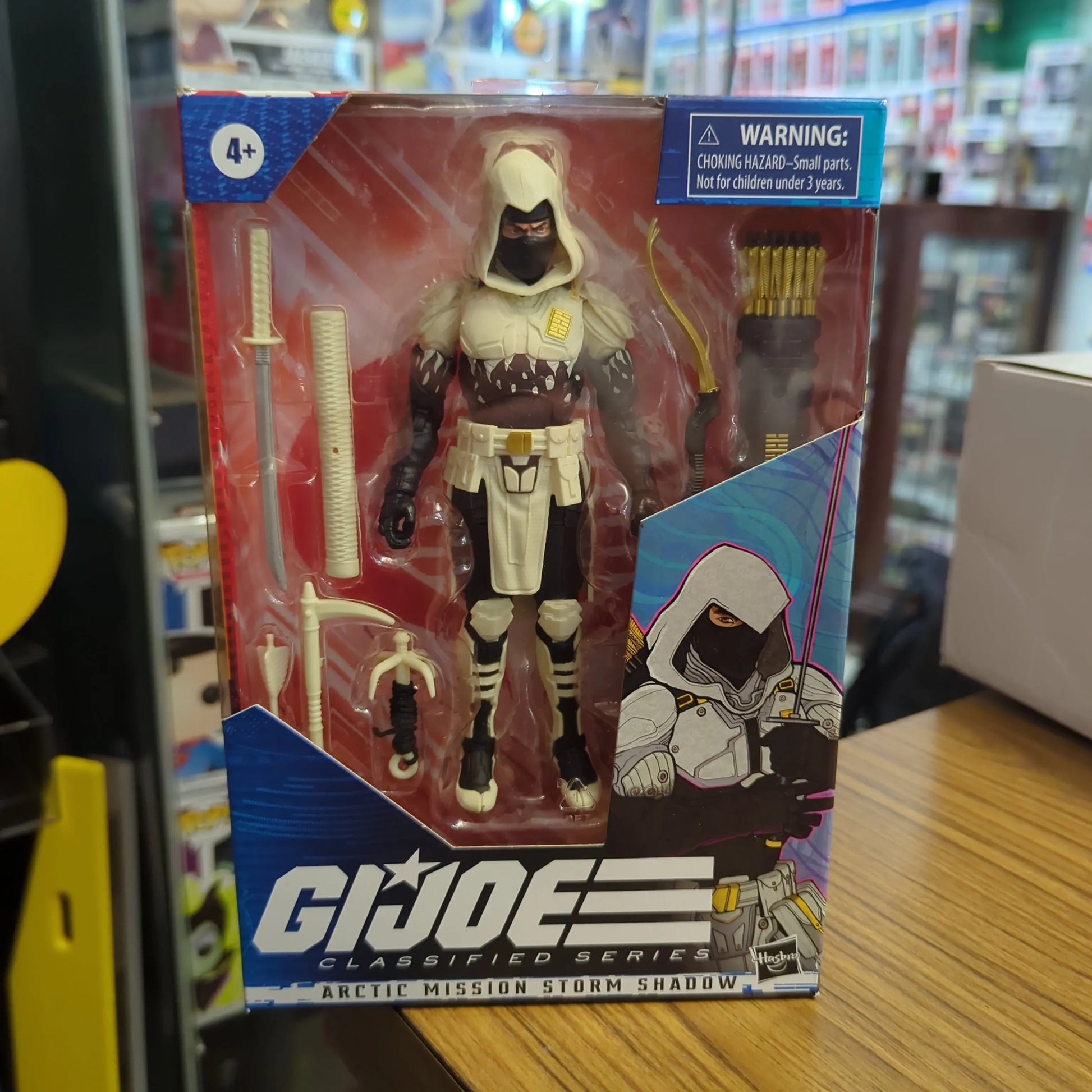 G.I. Joe Classified Series Arctic Mission Storm Shadow Action Figure GI Joe New FRENLY BRICKS - Open 7 Days