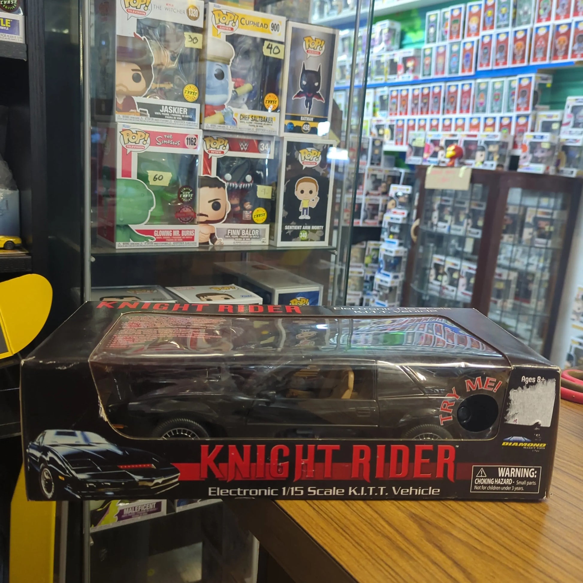 Knight Rider Electronic 1/15 Scale KITT Vehicle Car Diamond Select Toys DST FRENLY BRICKS - Open 7 Days