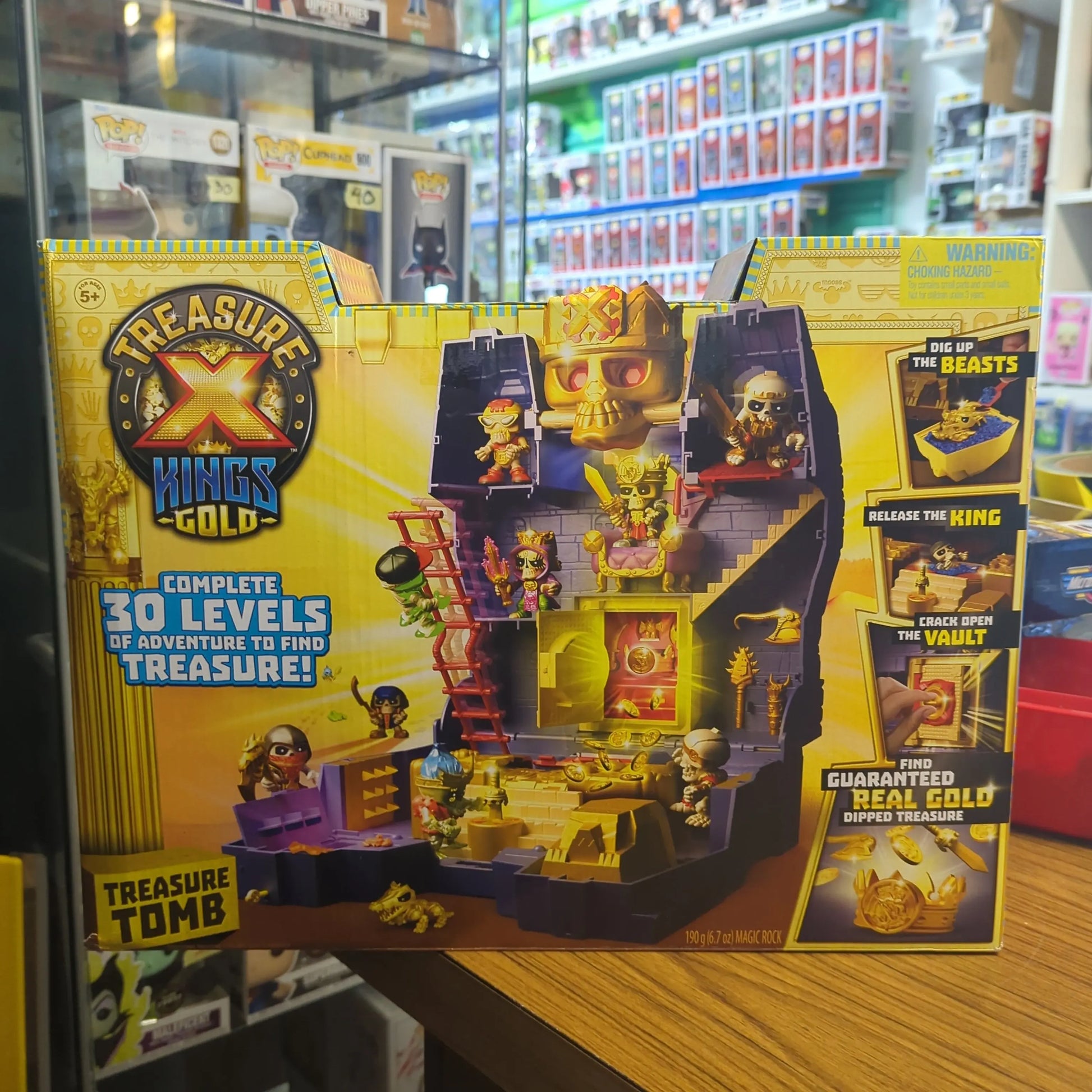 TREASURE X King's Gold Treasure Tomb Playset 30 Levels FRENLY BRICKS - Open 7 Days