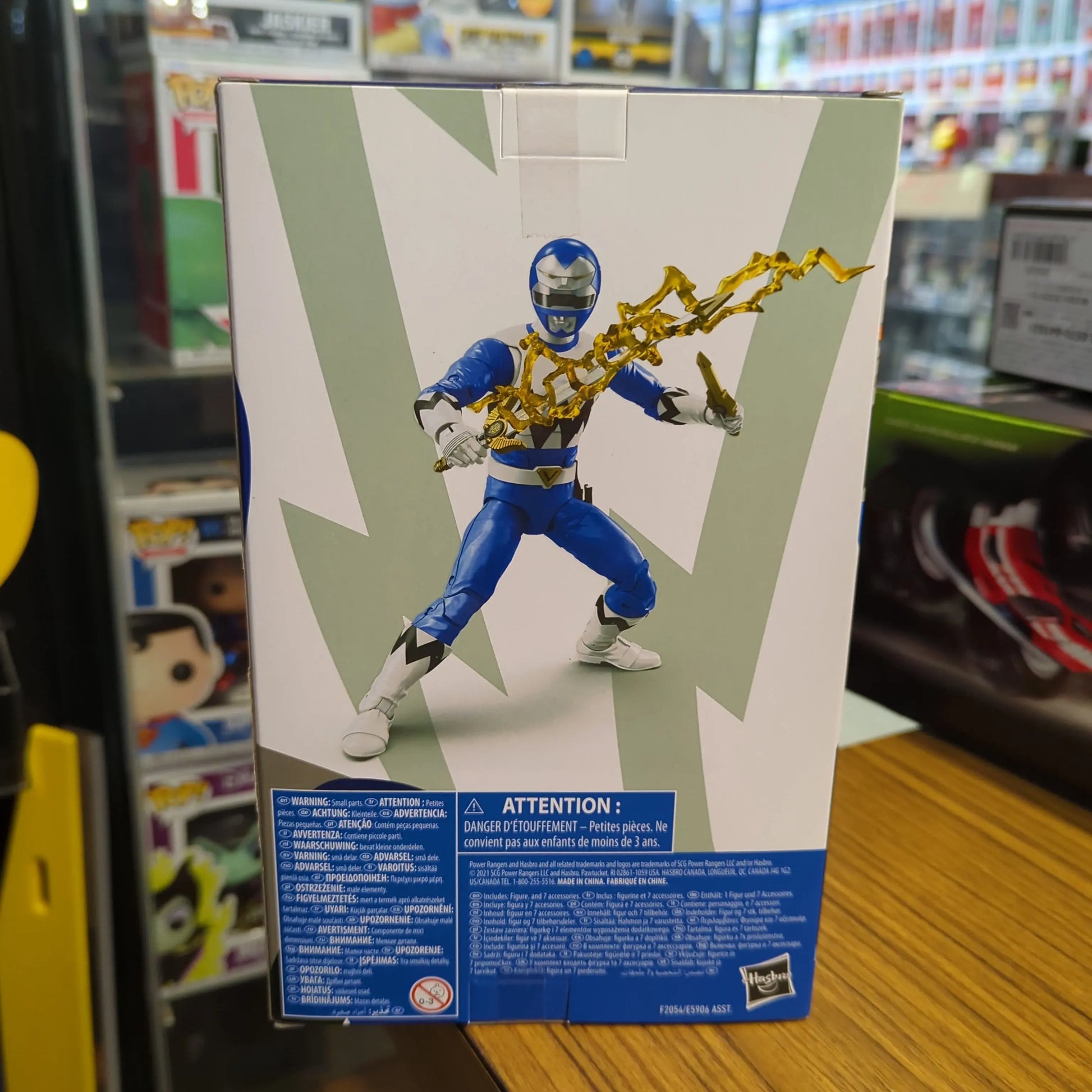 Hasbro Power Rangers Lightning Collection 6 in Blue Ranger FRENLY BRICKS - Open 7 Days