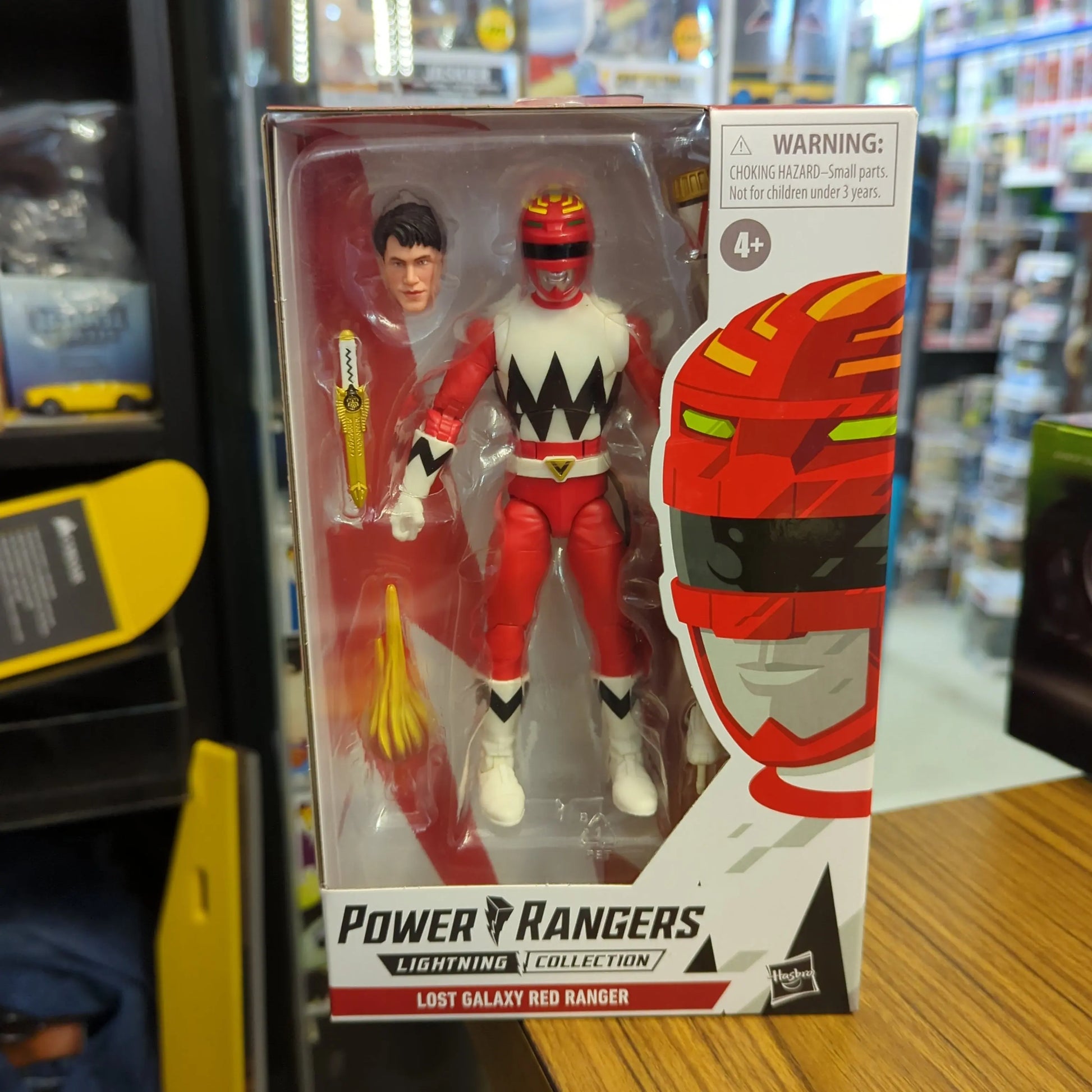 Saban’s Power Rangers - Lost Galaxy Red Ranger 6” Scale Action Figure " New " FRENLY BRICKS - Open 7 Days