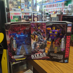 Transformers Toys Generations War for Cybertron Deluxe Fan-Vote Battle 3 Pack FRENLY BRICKS - Open 7 Days