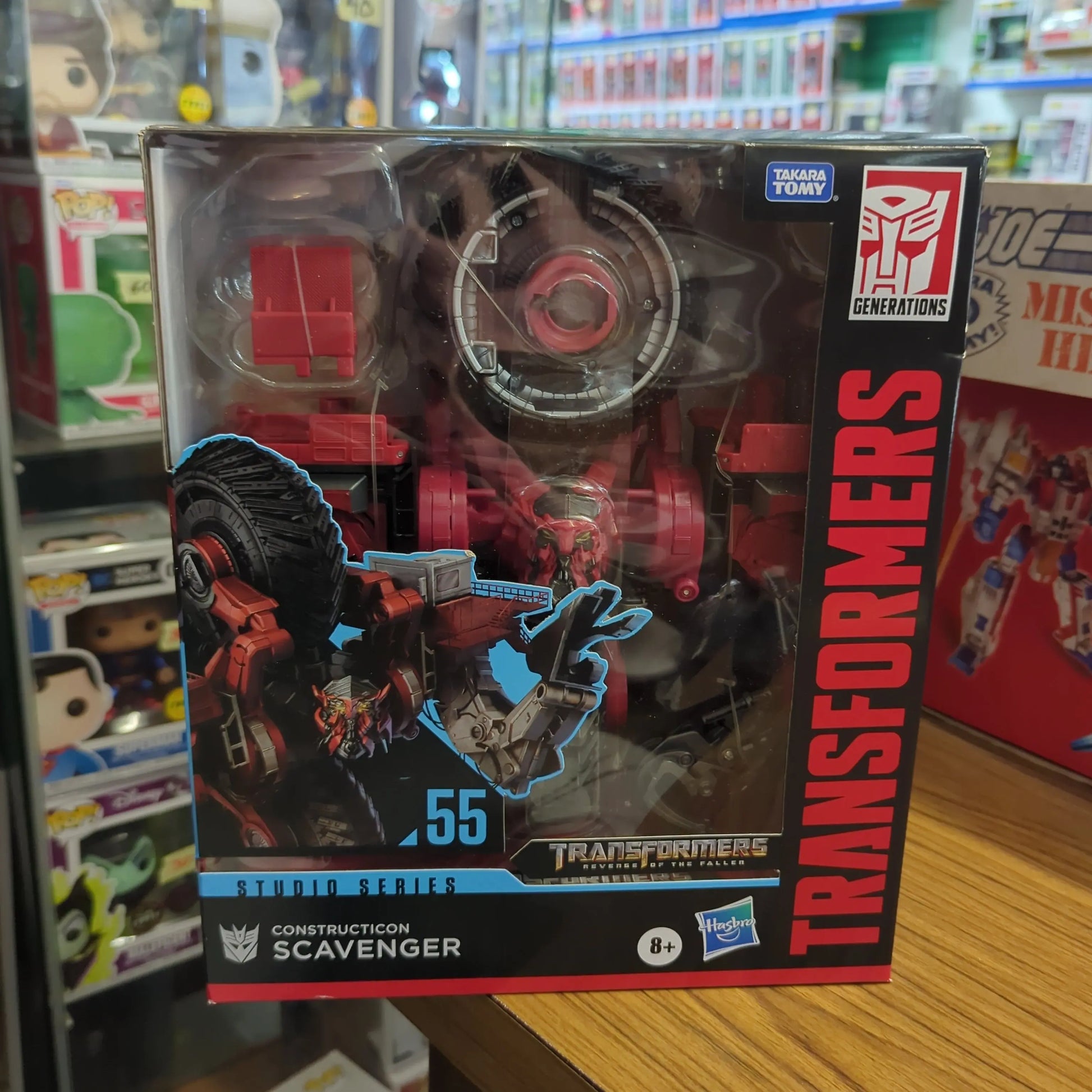 Constructicon Scavenger Transformers Generations Studio Series 8.5in Toy Figure FRENLY BRICKS - Open 7 Days