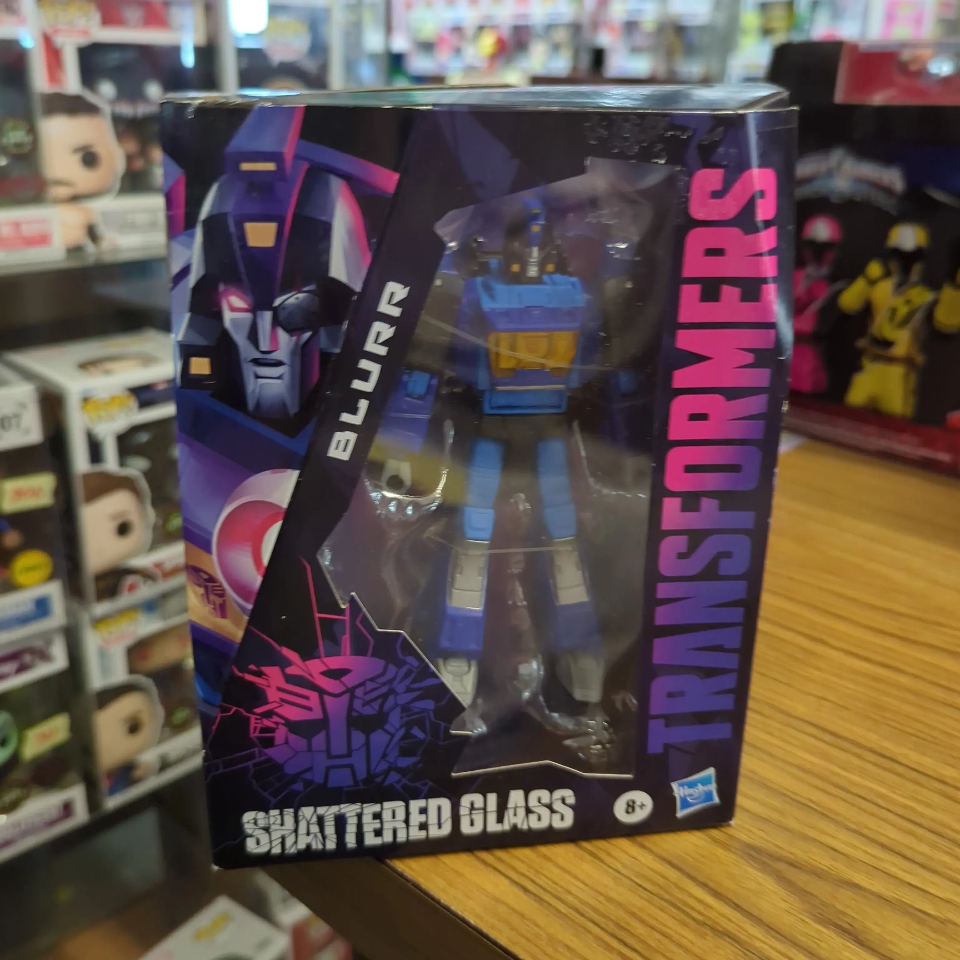 Transformers Generations Shattered Glass Collection Autobot Blurr ...