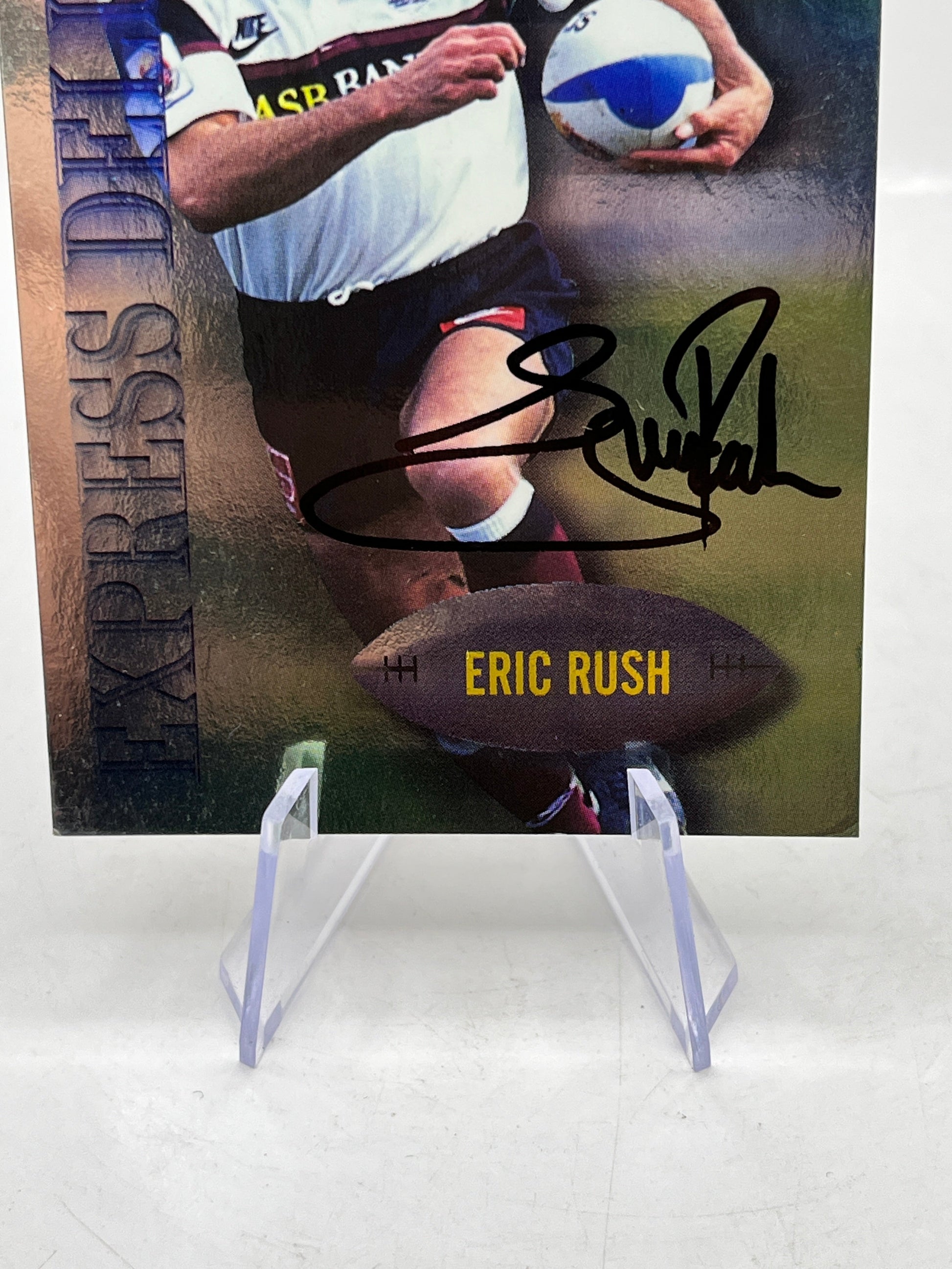 Eric Rush Auto - Express Delivery- ED7 - NZ Rugby Union- 1996 FRENLY BRICKS - Open 7 Days