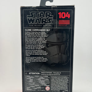Hasbro Star Wars The Black Series Clone Commander Bly 6 inch Action Figure FRENLY BRICKS - Open 7 Days