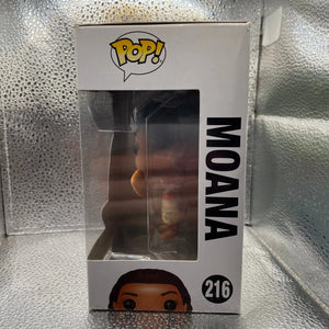 Pop! Funko 10cm Vinyl Figurine Moana Moana w/ Oar #216 Collectable FRENLY BRICKS - Open 7 Days