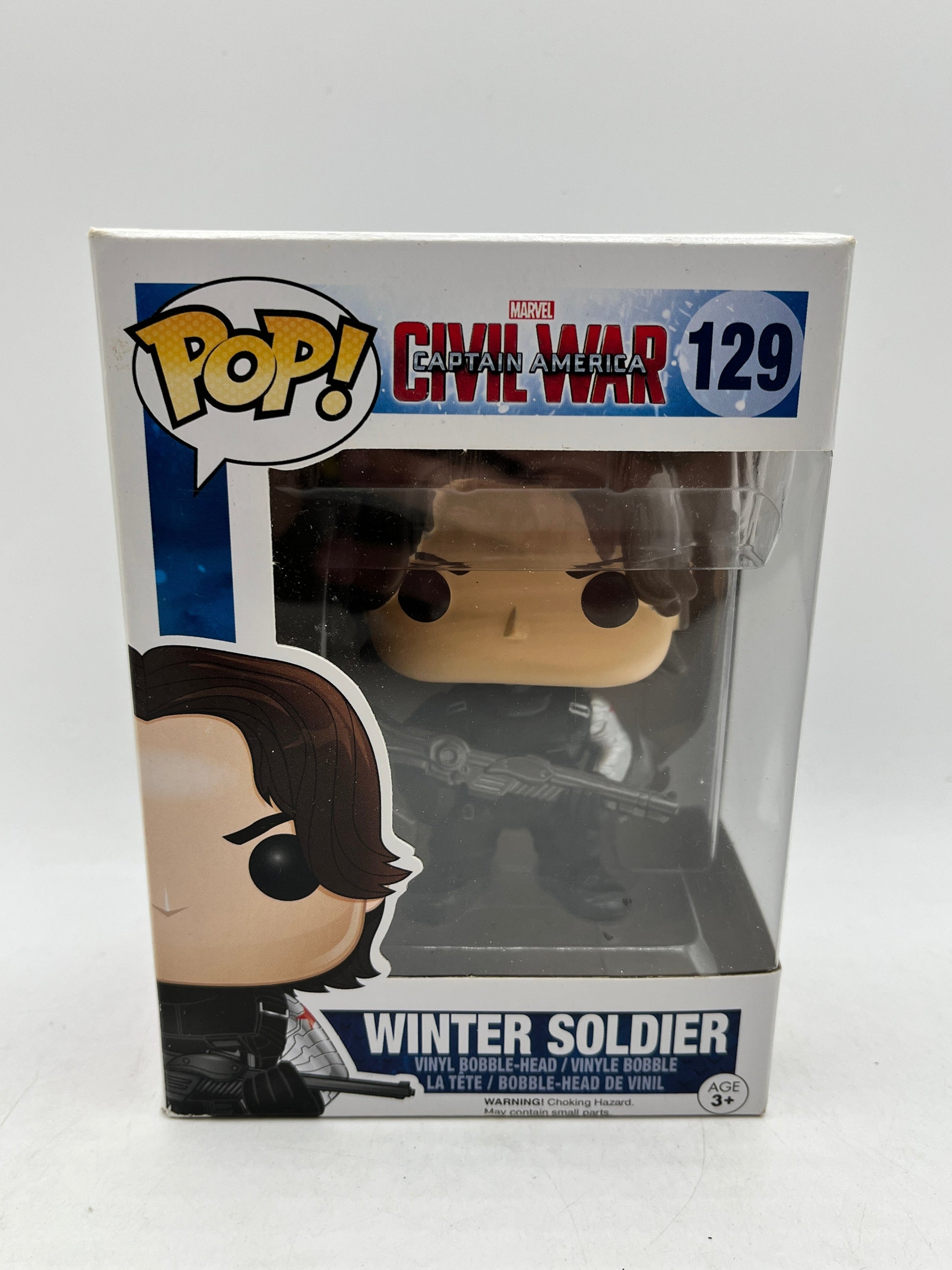 Funko POP! Marvel Civil War - Winter Solider #129 - Vinyl Collectable FRENLY BRICKS - Open 7 Days