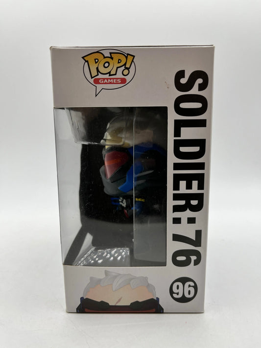 Funko POP! Games Overwatch Soldier :76 #96 - Vinyl Collectable FRENLY BRICKS - Open 7 Days