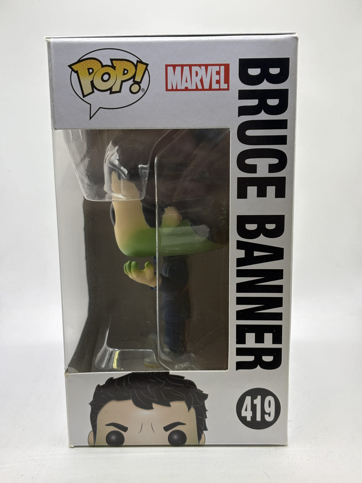 Funko POP! Marvel Avengers Infinity War #419 Bruce Banner Bobble-Head - Box DMG — right image 2
