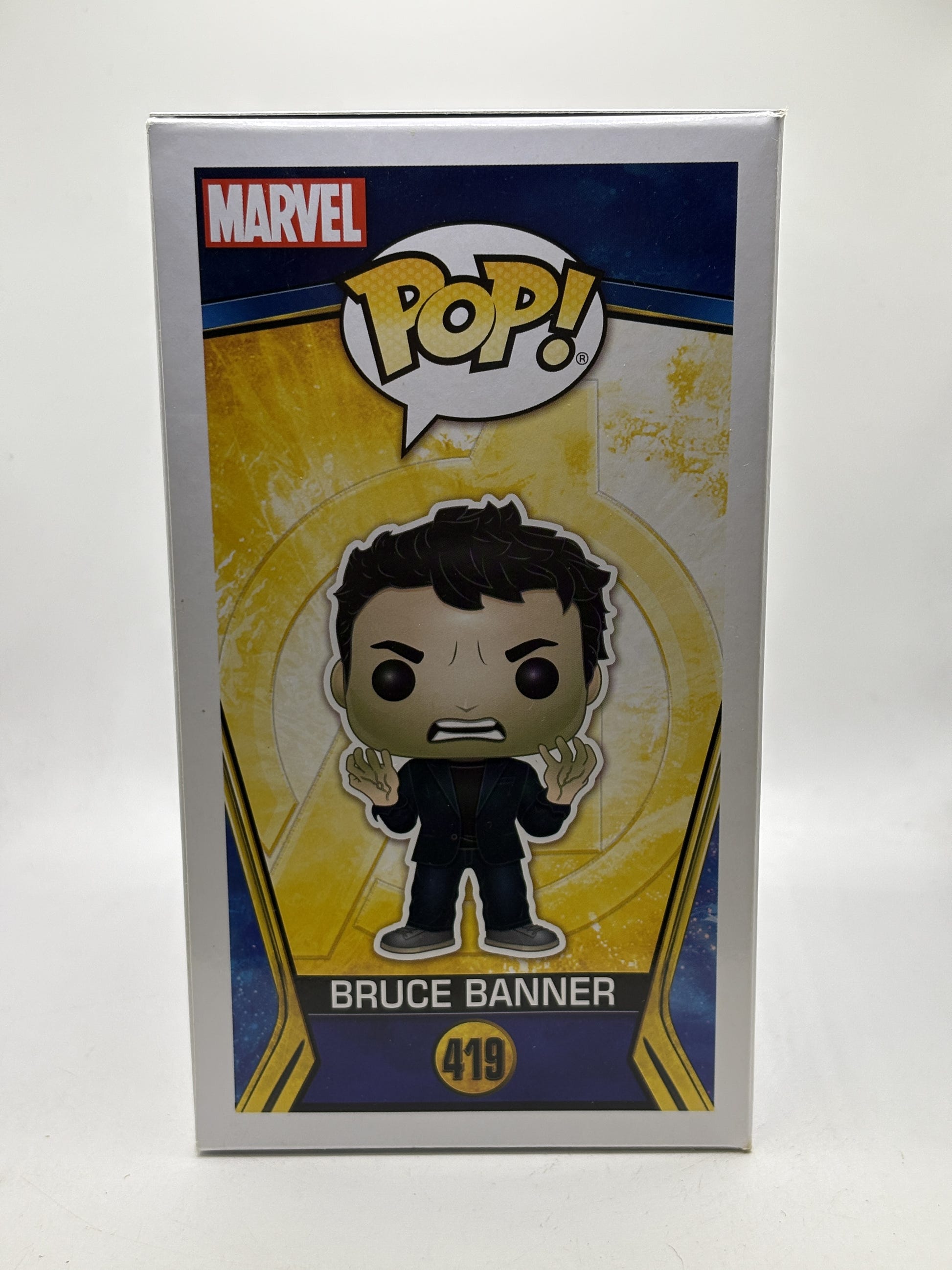 Funko POP! Marvel Avengers Infinity War #419 Bruce Banner Bobble-Head - Box DMG — left image 4