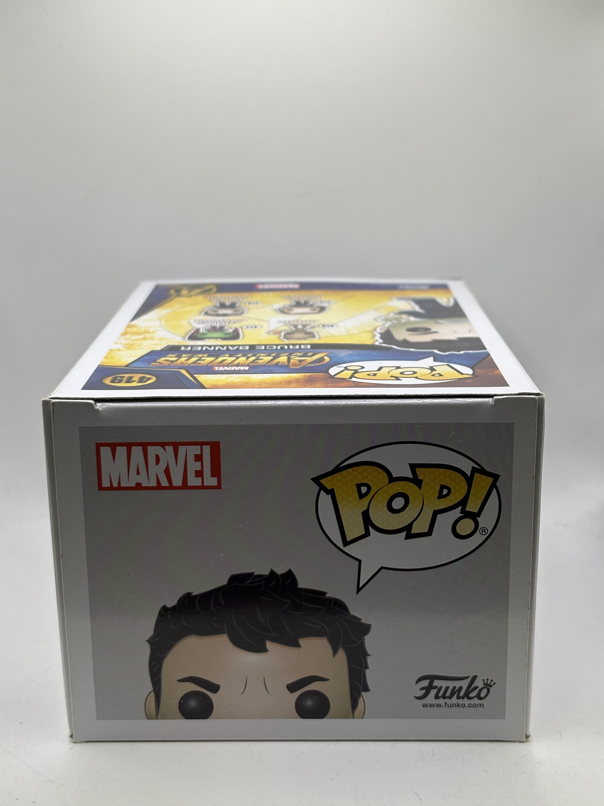 Funko POP! Marvel Avengers Infinity War #419 Bruce Banner Bobble-Head - Box DMG — top image 5