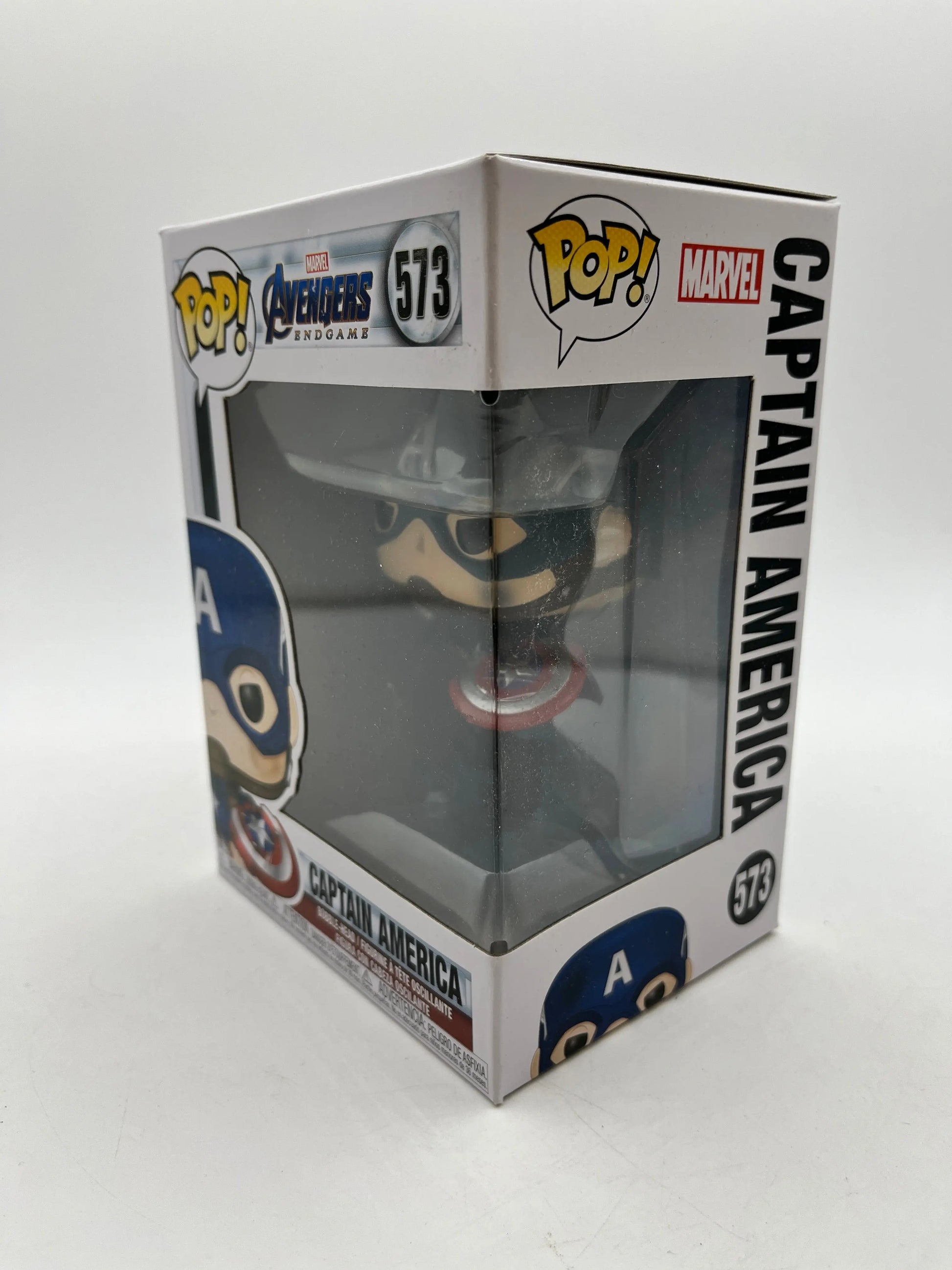 Funko POP! Marvel Avengers Endgame Captain America #573 - Vinyl Collectable FRENLY BRICKS - Open 7 Days