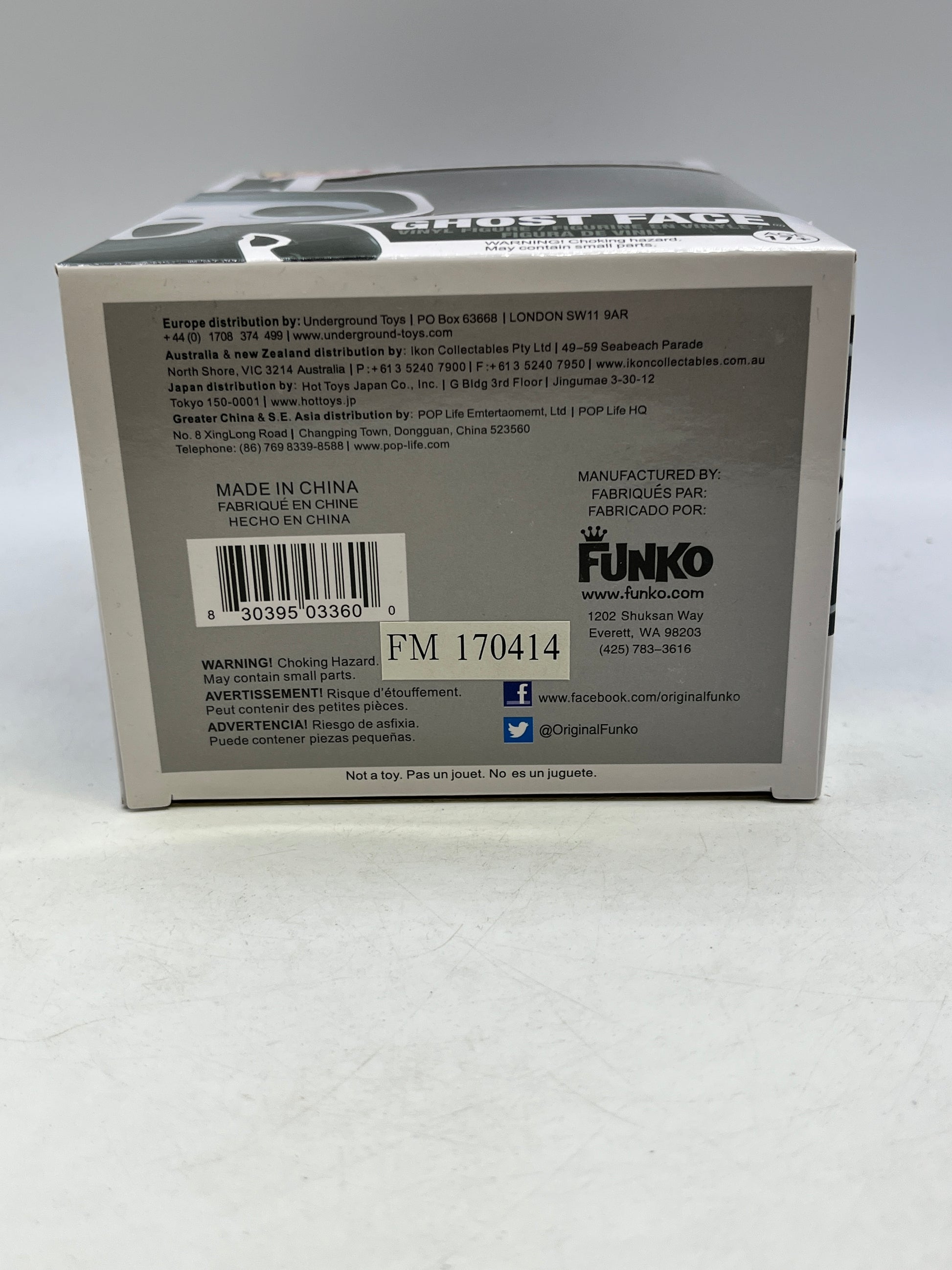 Funko POP! Movies Scream - Ghost Face #51 - Rare Vinyl Collectable