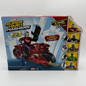 Ironman Hotshot Hot Rod Super Hero Mashers Action Figure & Motorcycle Hasbro FRENLY BRICKS - Open 7 Days
