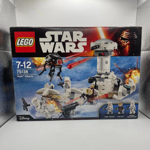 LEGO Star Wars - 75138 Hoth attack, Used 95% Complete, No Imperial Snowtrooper FRENLY BRICKS - Open 7 Days