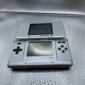 Original Nintendo DS Console Silver With Charger Tested & Working PAL FRENLY BRICKS - Open 7 Days