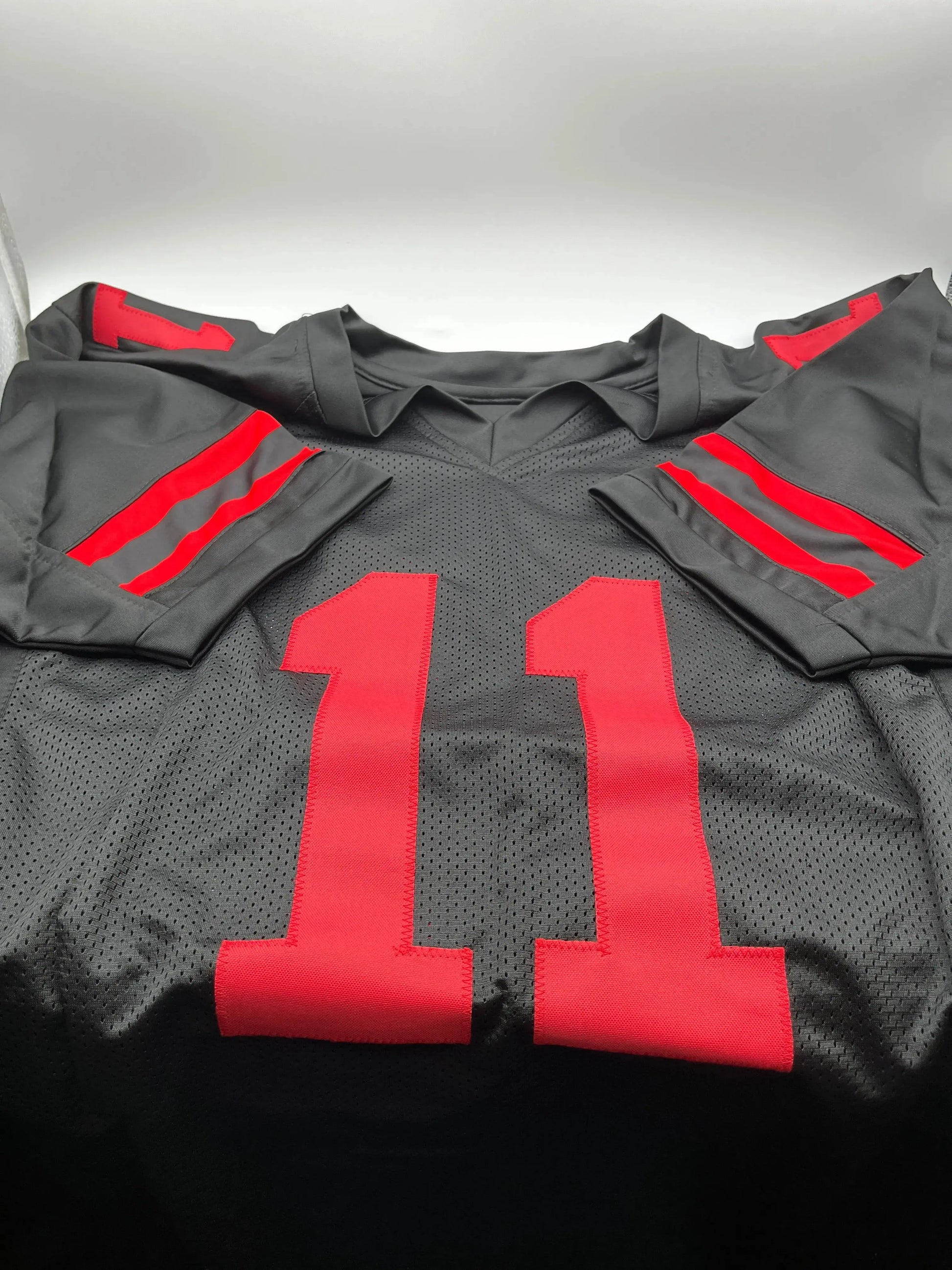 Brandon Aiyuk San Francisco 49ers Signed Pro Style Black Jersey Beckett COA Auto FRENLY BRICKS - Open 7 Days