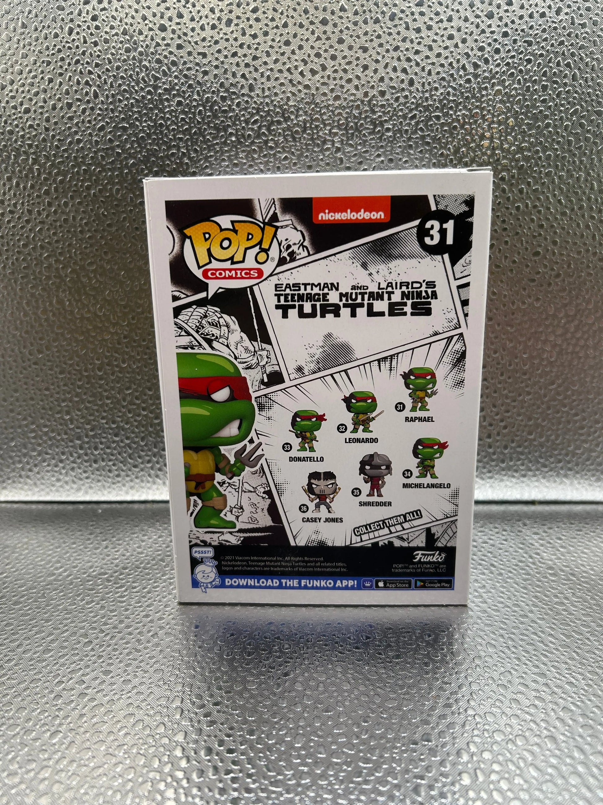 Funko Pop #31 Comics Tmnt Raphael FRENLY BRICKS - Open 7 Days