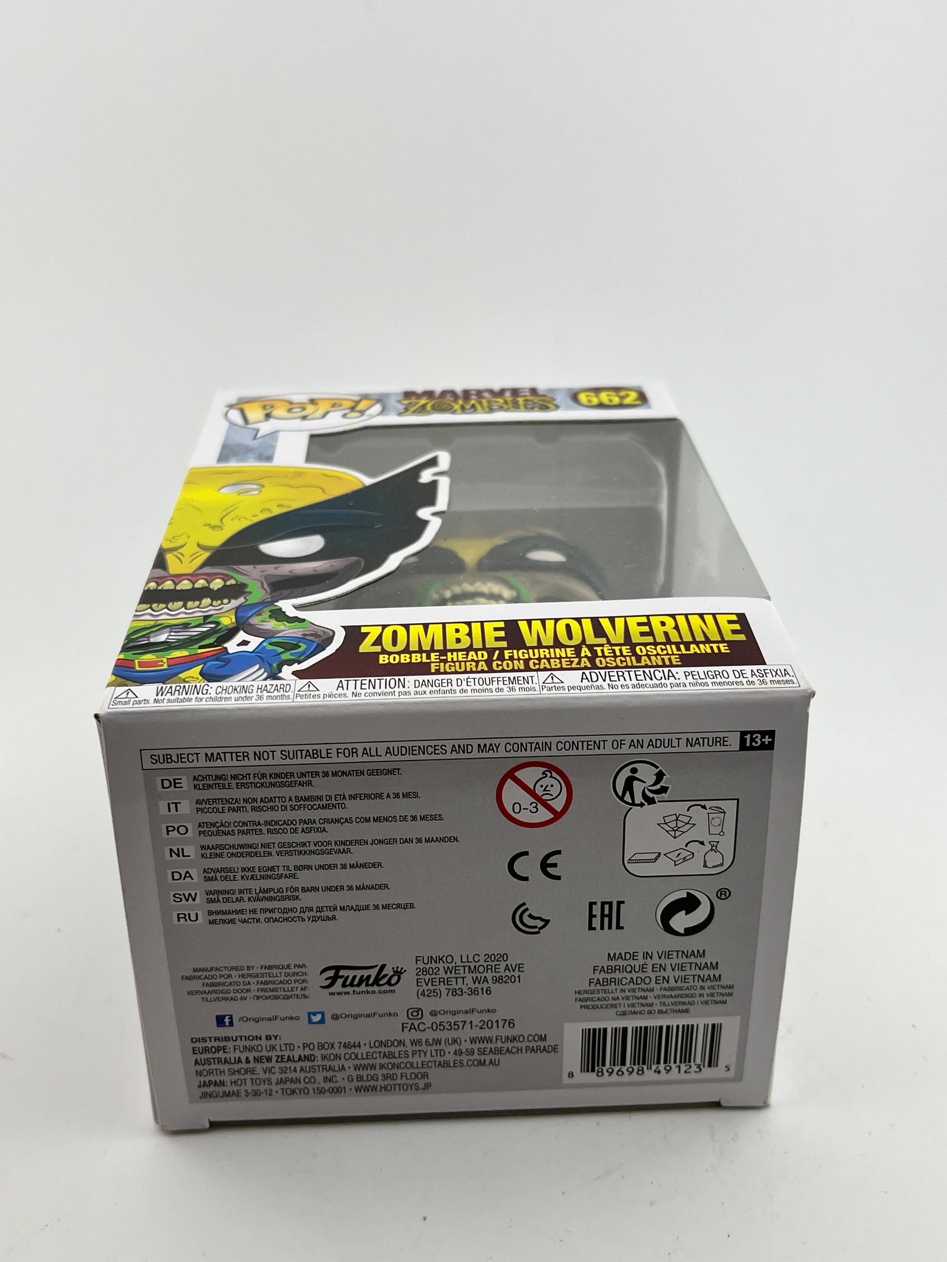 Funko POP! Marvel Zombies - Zombie Wolverine #662 - Vinyl Collectable FRENLY BRICKS - Open 7 Days