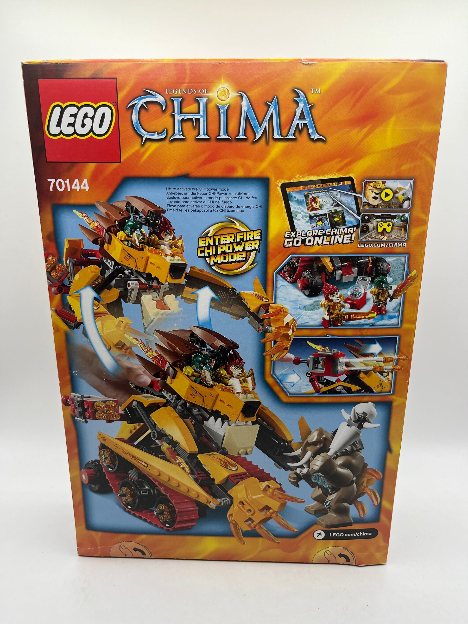 LEGO 70144 Legends of Chima Laval's Fire Lion Retired Sealed +combinedshipping FRENLY BRICKS - Open 7 Days