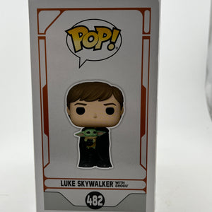 Funko POP! Star Wars - Luke Skywalker With Grogu #482 - Vinyl Collectable FRENLY BRICKS - Open 7 Days