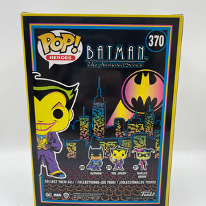 Funko POP! DC Batman The Animated Series #370 The Joker (Black Light) - New FRENLY BRICKS - Open 7 Days