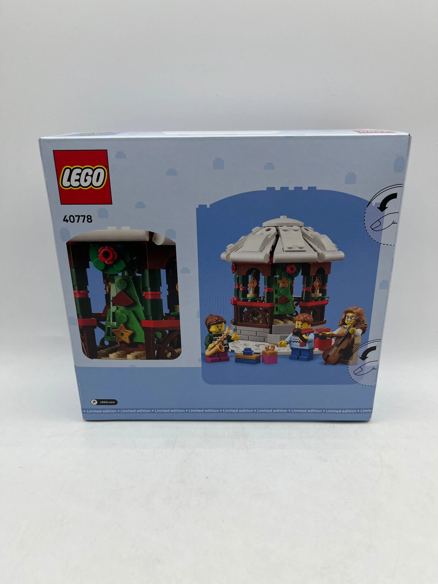2025 Limited Edition Lego 40778 WINTER GAZEBO Gift With Purchase Exclusive Set FRENLY BRICKS - Open 7 Days